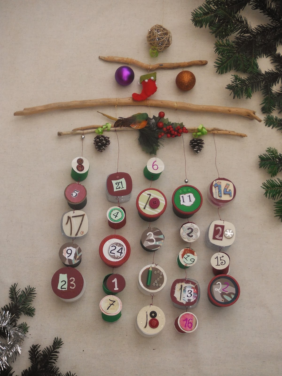Séverine Peugniez Créations: Tutoriel de Noël : comment créer un mobile ...